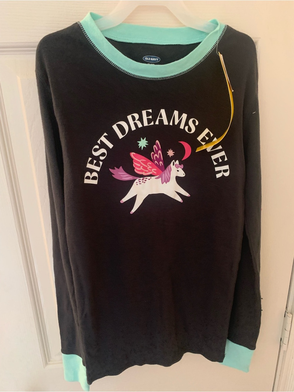 Girls Old Navy Best Dreams Ever Long Sleeve Shirt Size XL